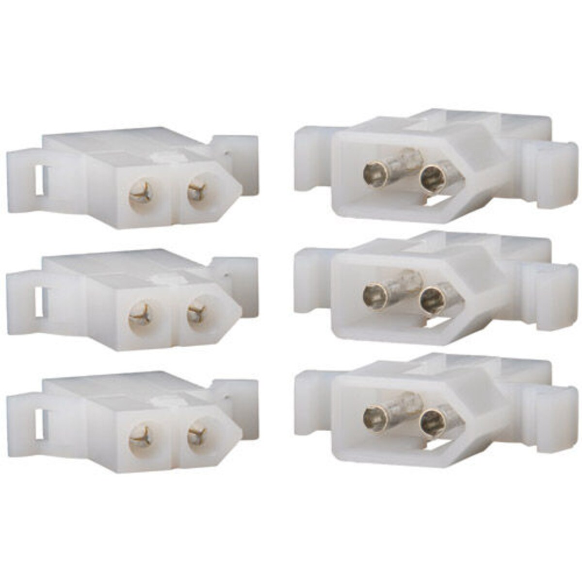 Molex 2-Pin Connector Kit 0.093" 3 Sets
